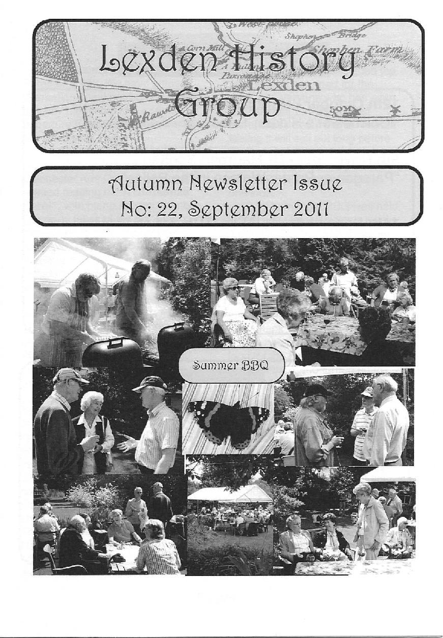 Lexden history Group Newsletter, September 2011 Issue 22