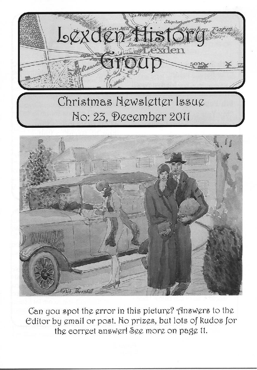 Lexden History Group Newsletter, December 2011 Issue 23