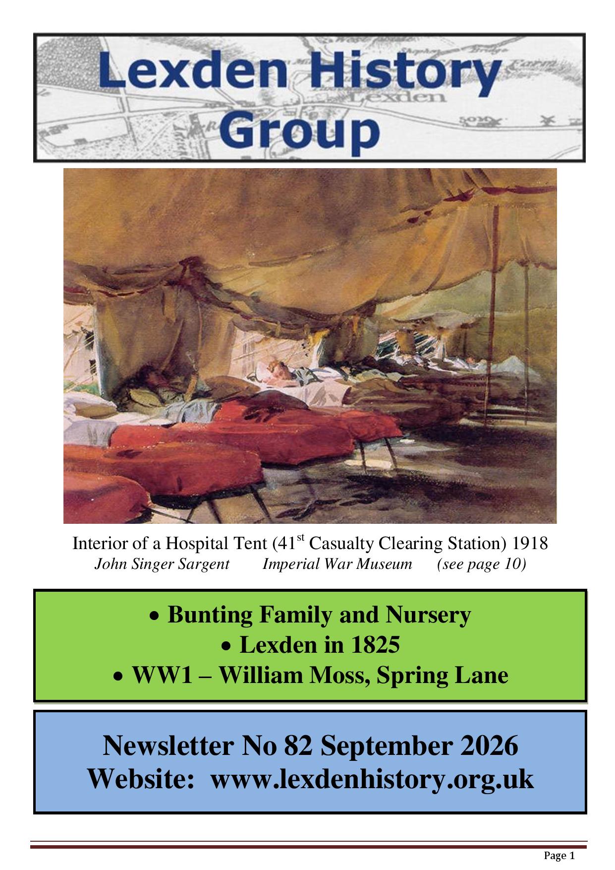 LHG Newsletter September Issue 82